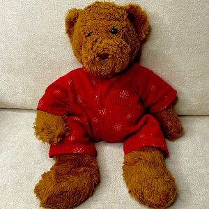 Jackson Perkins Teddy Bear Nightime Sleep Plush Stuffed Animal Toy Gift 14 Inch